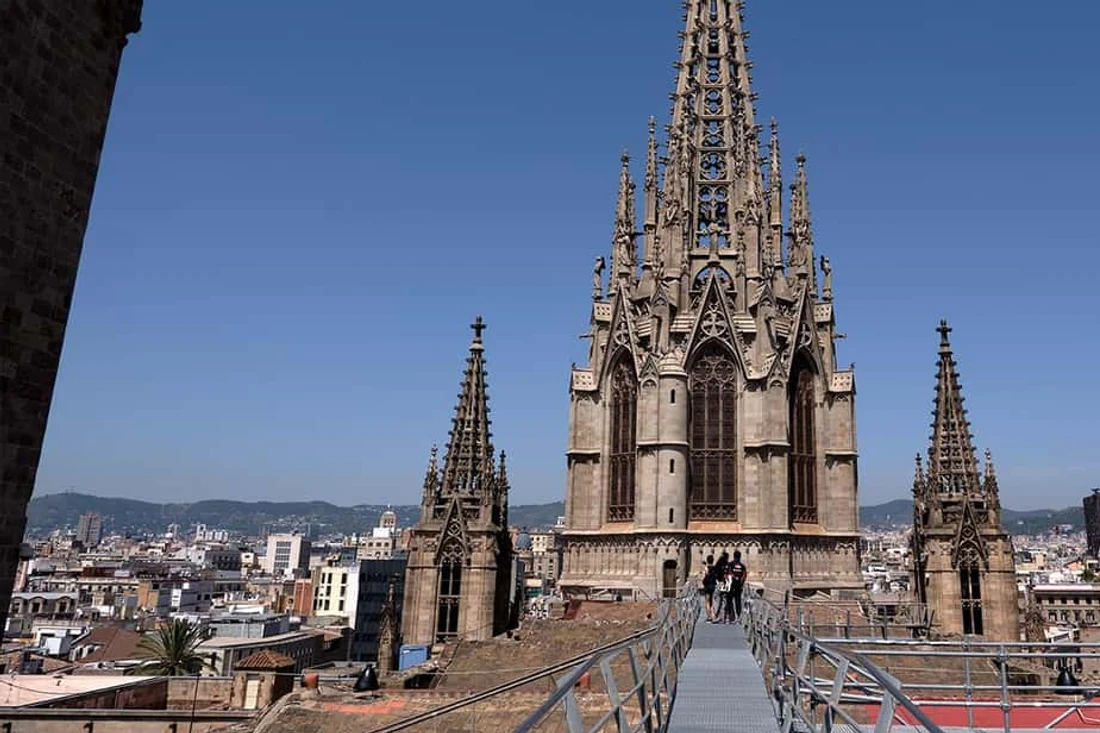 Gothic architecture and historic galleries among the heritage museums in Barcelona, Spain