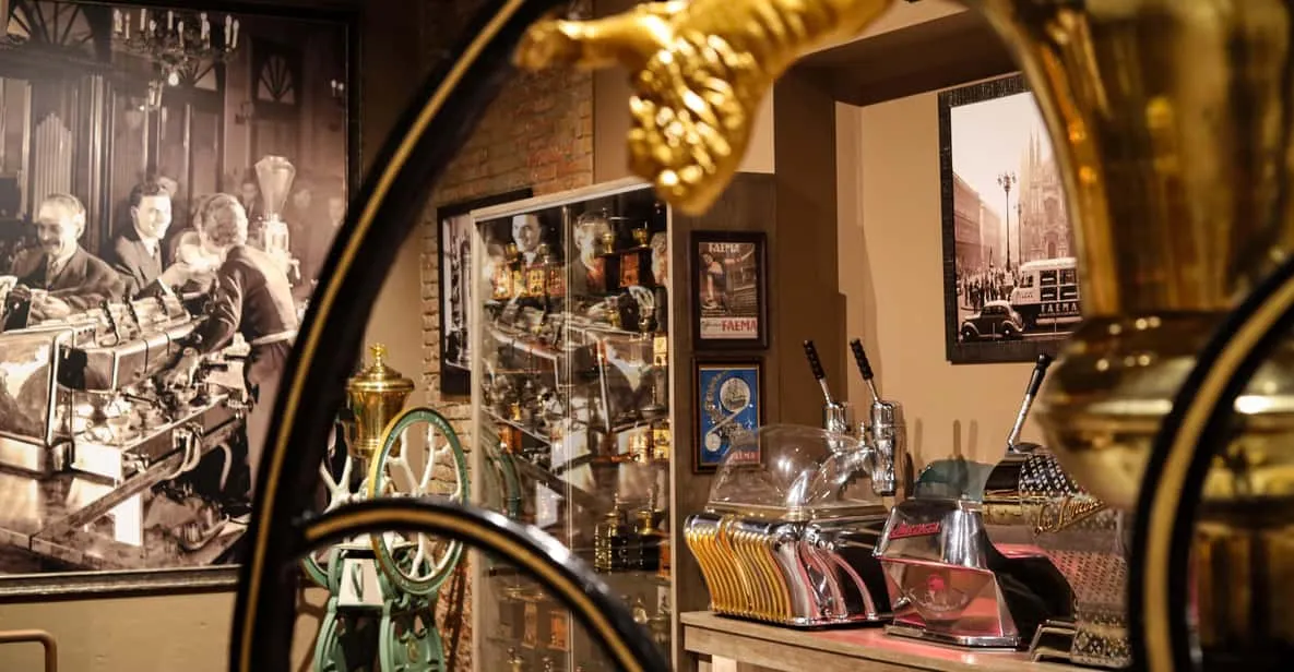 Vintage roasters and brewing gear at the Museu del Cafè, a niche food museum in Barcelona, Spain