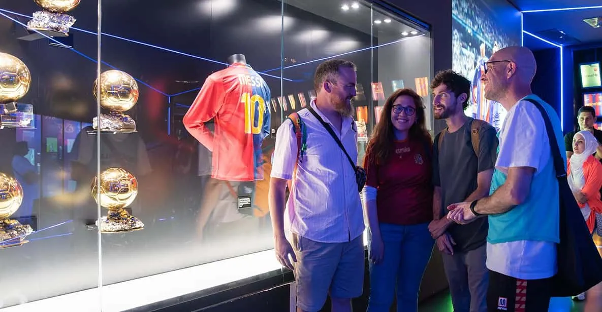 Guided football tour visiting stadiums and club museums in Barcelona, Spain